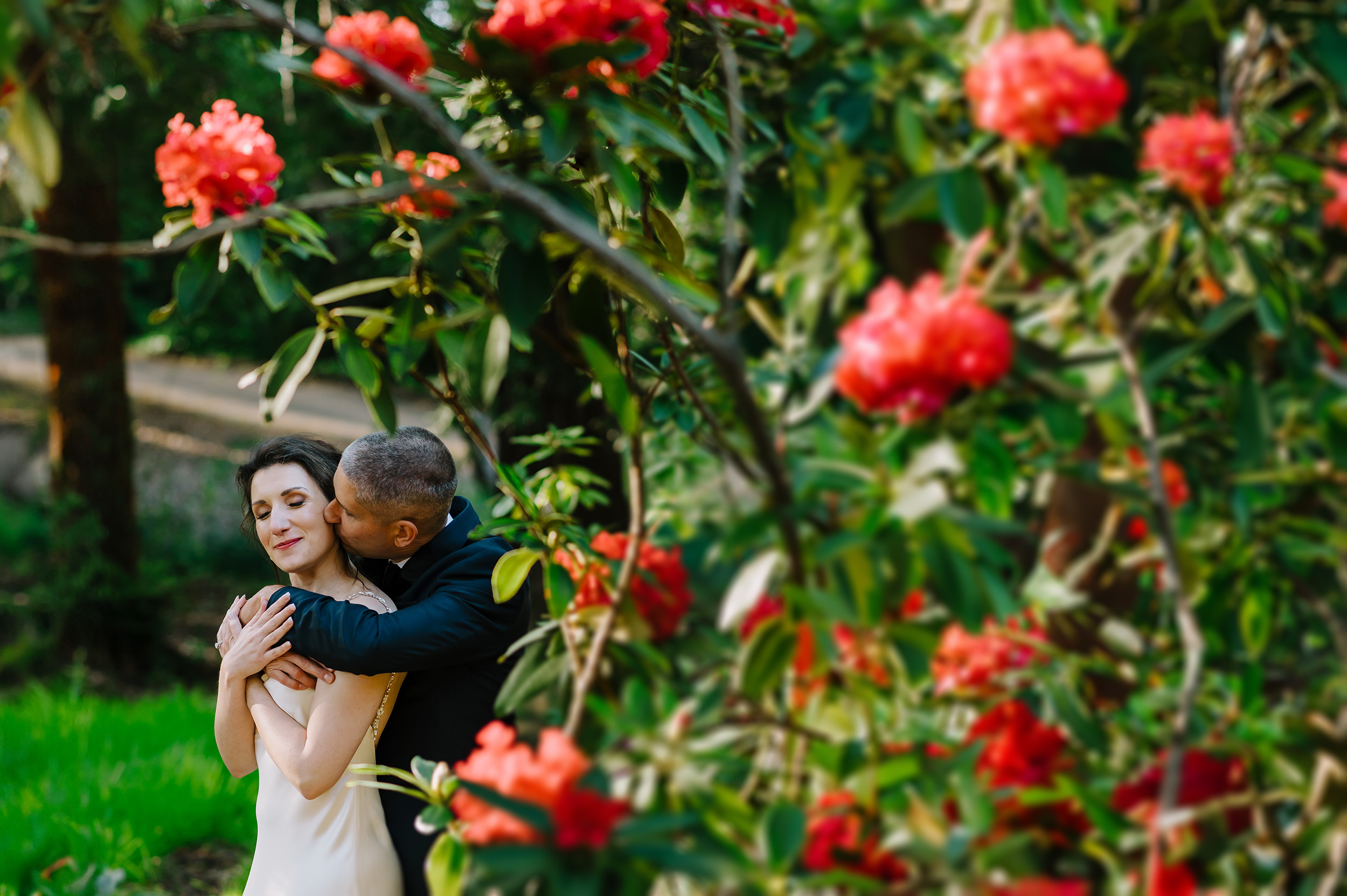 the bide and groom WEDDING AT HACIENDA DE LAS FLORES